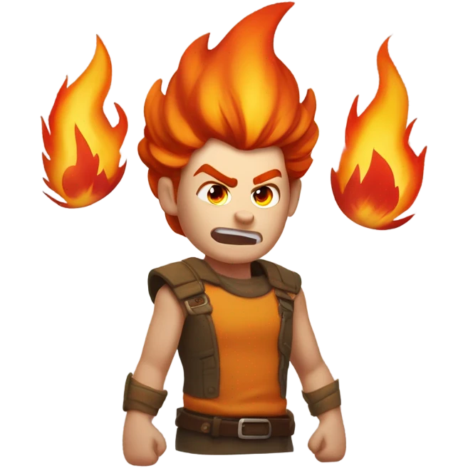Angry Blaze emoji