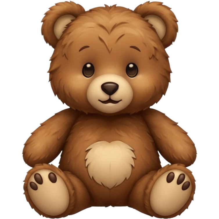 cute teddy bear emoji