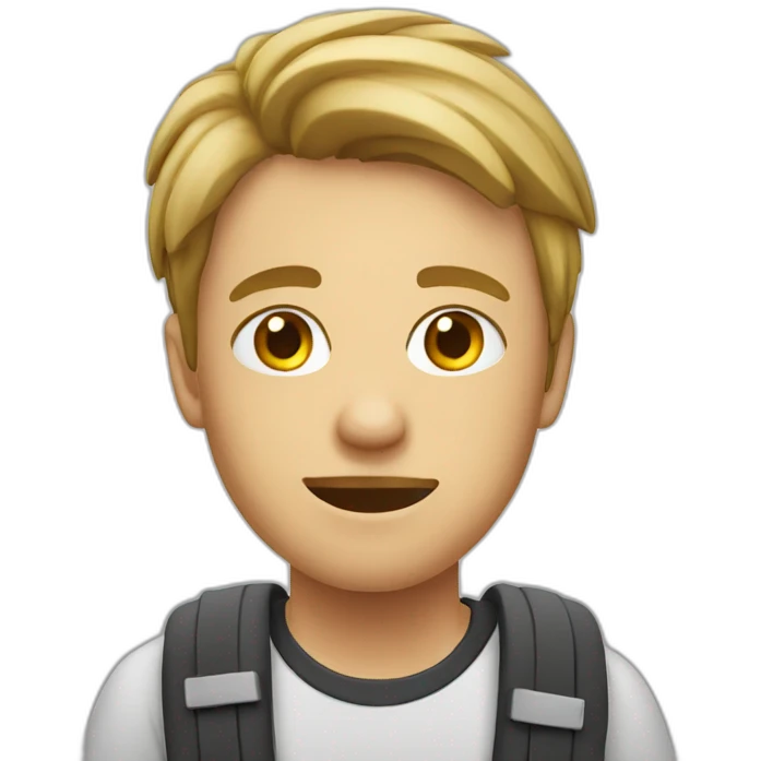 A poor student abroad emoji