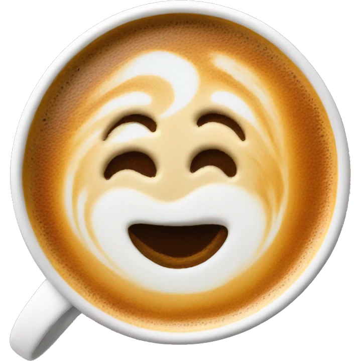 coffee latte art emoji