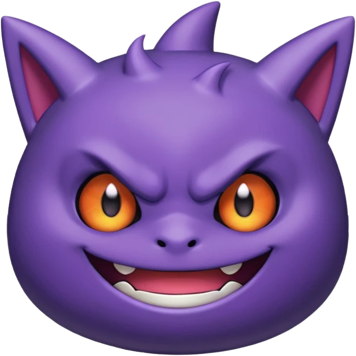 Gengar cute anime emoji