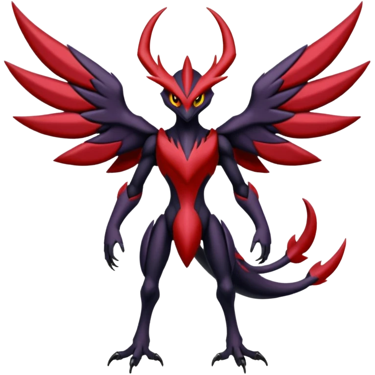 Yveltal-Corviknight-Scizor-Darkrai-Genesect-Lunala-Vikavolt-fusion emoji