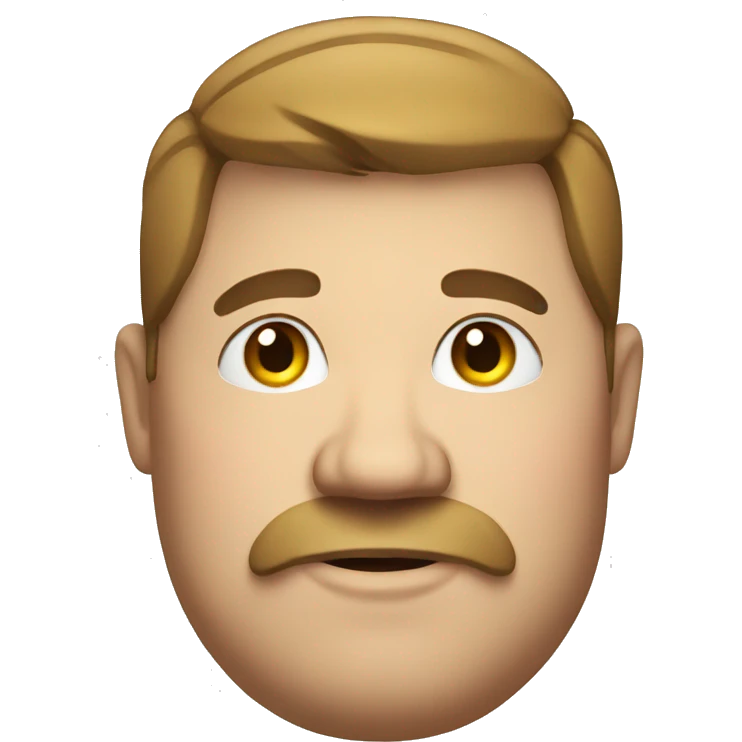Fat man emoji
