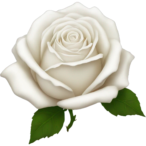 White rose emoji