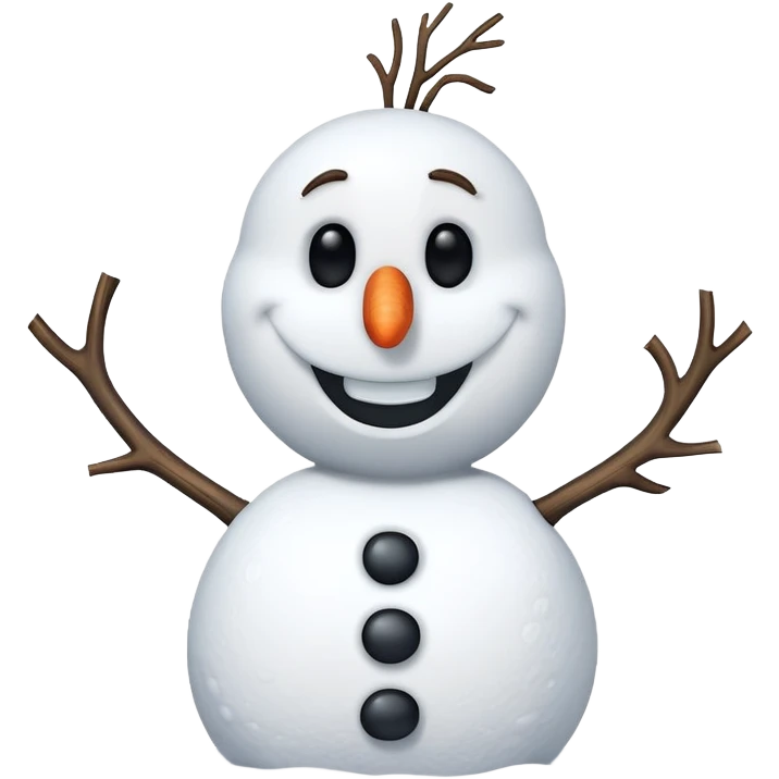 olaf  emoji