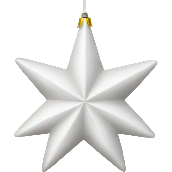 christmas decoration star emoji