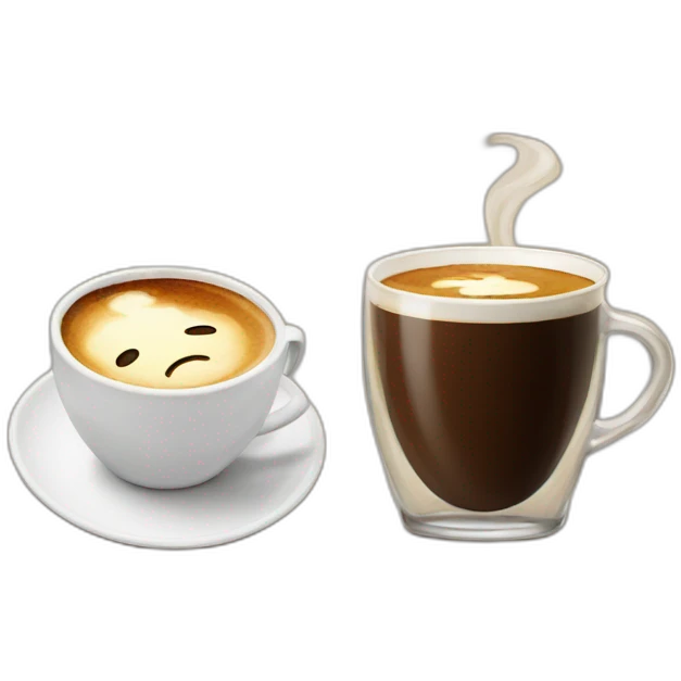 coffee and italians emoji