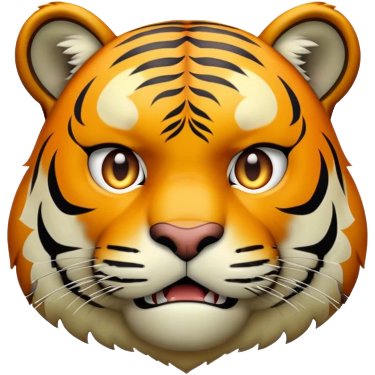 tiger face monkaS meme nervous sweating for Twitch emote emoji