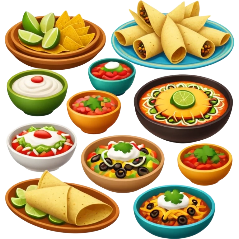 Mexican food emoji