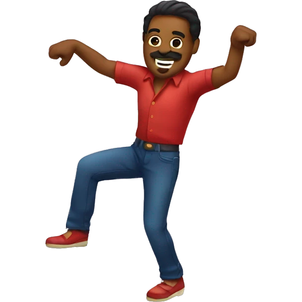 Salsa dancing emoji
