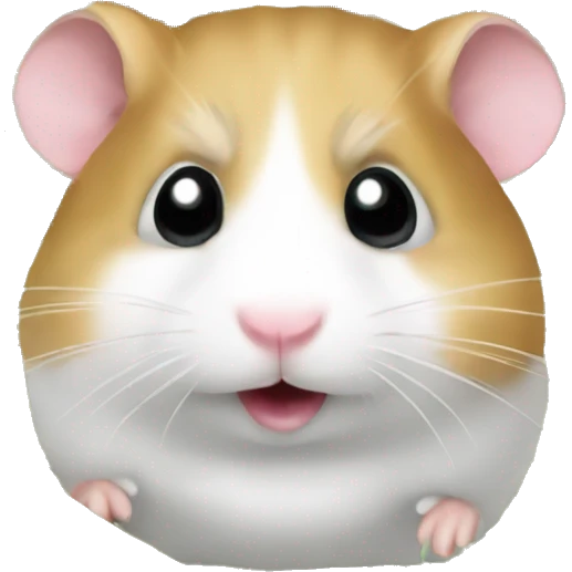 hamster with a lot of money emoji