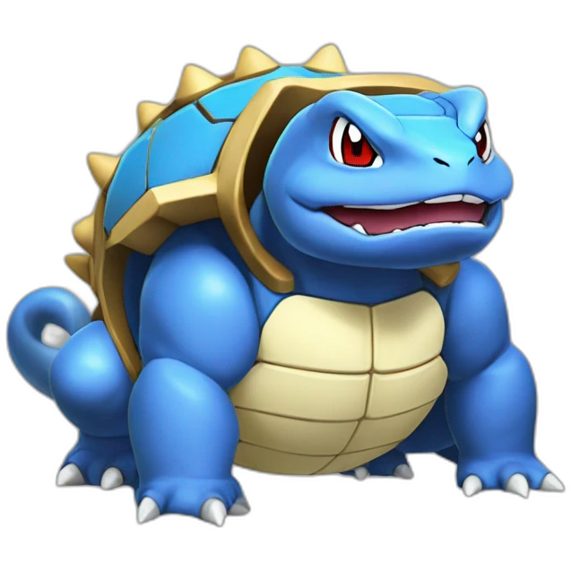 pokemon blastoise ultra powerful lvl 99 red color emoji