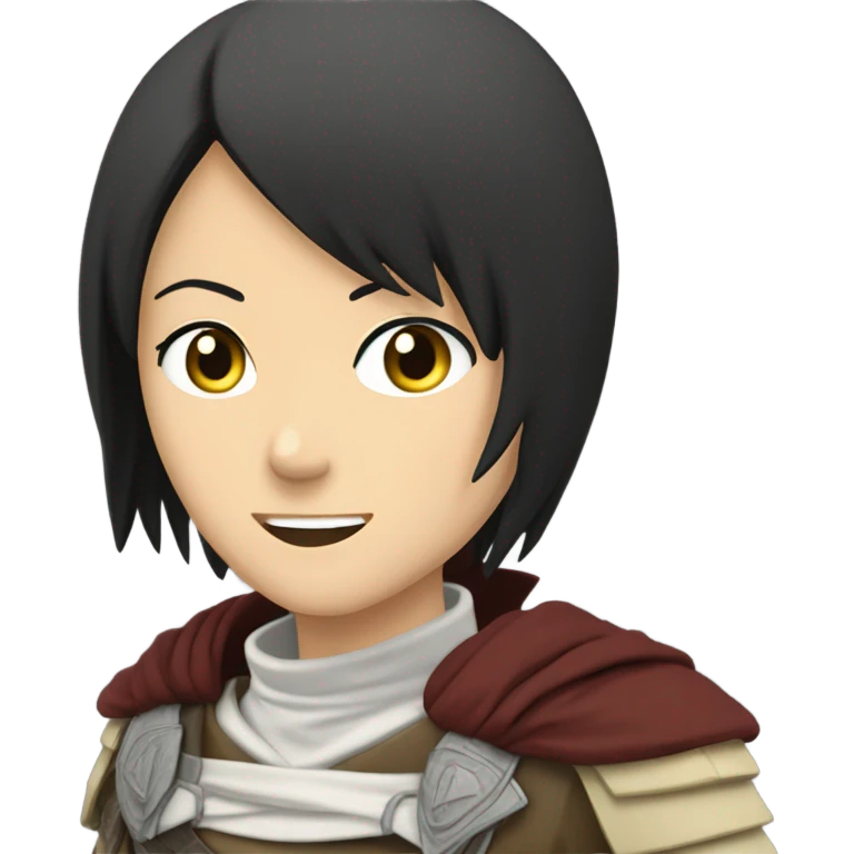 Mikasa ackreman  emoji