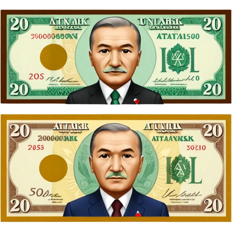 200tl atatürk emoji