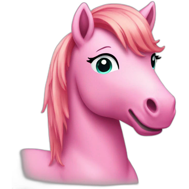 pink pony emoji