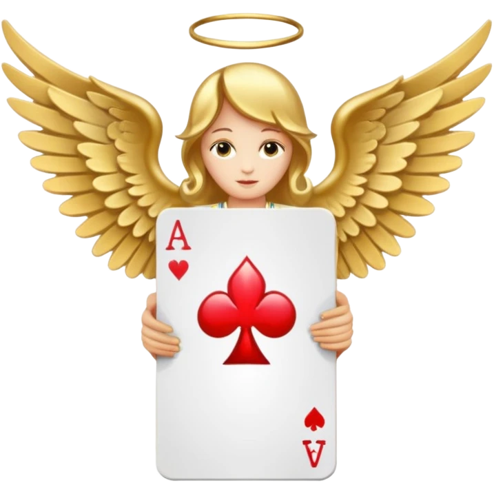 Angels and aces emoji