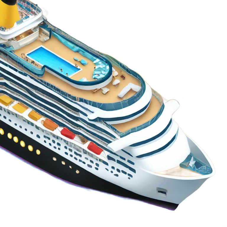 Cruise ship emoji