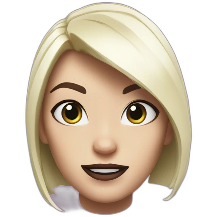 Spider-Gwen head emoji