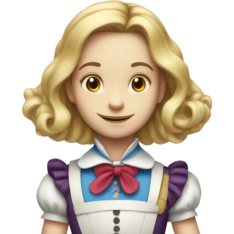 Alice in Wonderland emoji
