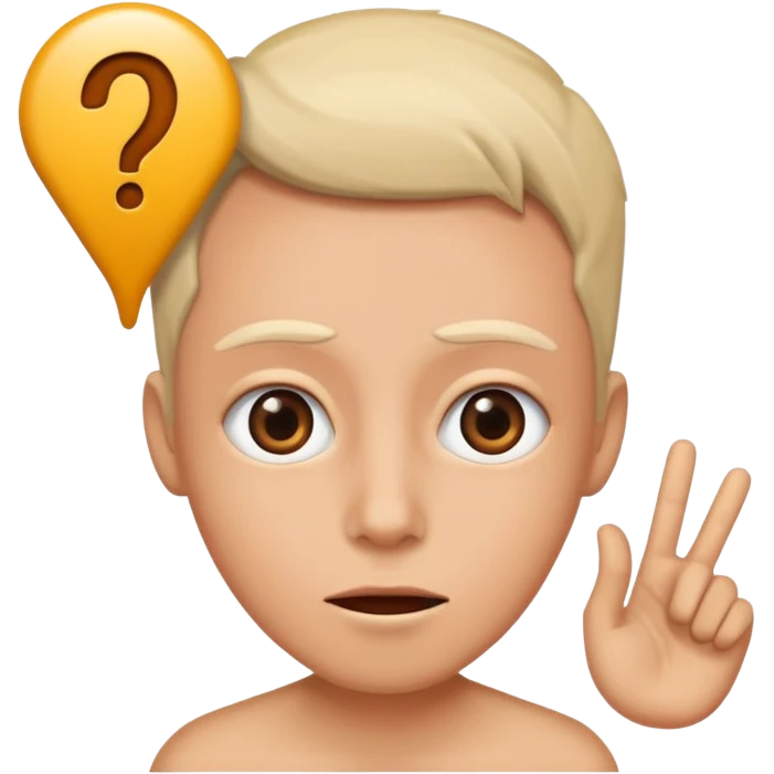 one person, exclamation mark, important emoji