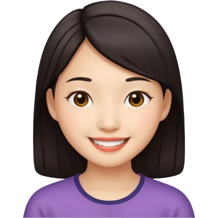 Asian girl emoji