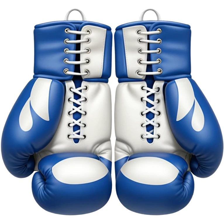 Plain White boxing gloves emoji  emoji