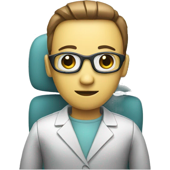 Therapist robot emoji