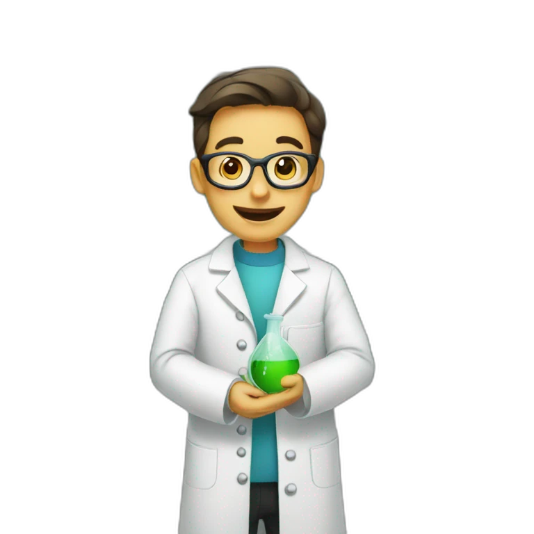 Chemist in lab  emoji