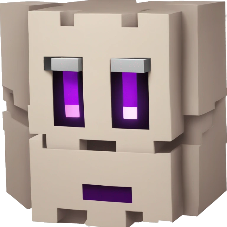 a emoji that means "give me your shulker box" (Minecraft shulker) and is meant for 2b2t emoji