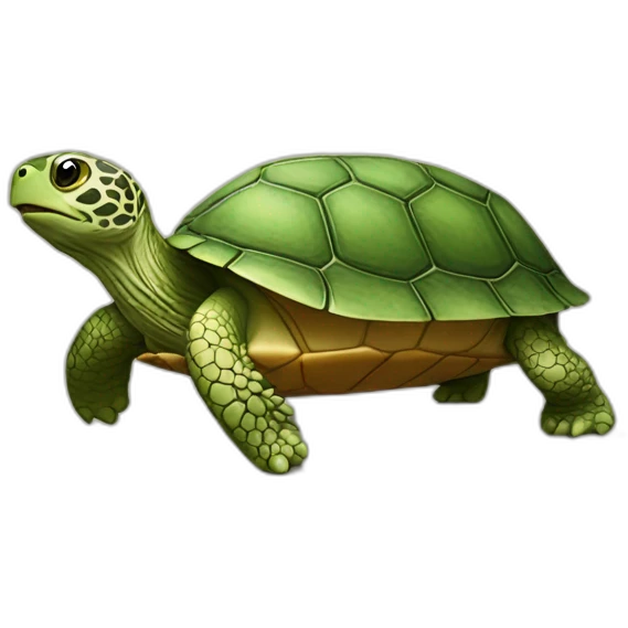 Chat sur une tortue  emoji