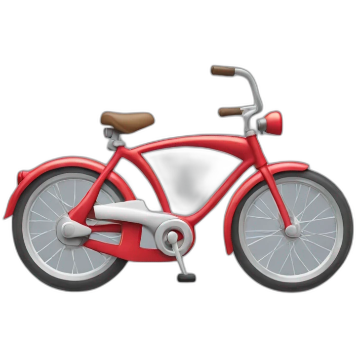 Avion sur vélo emoji