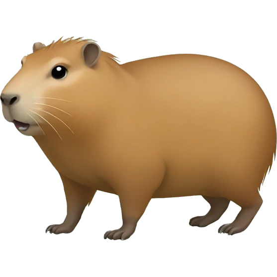 Capybara emoji