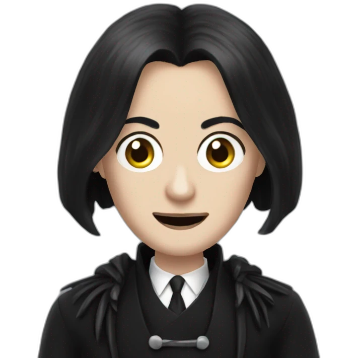 Mercredi Addams emoji