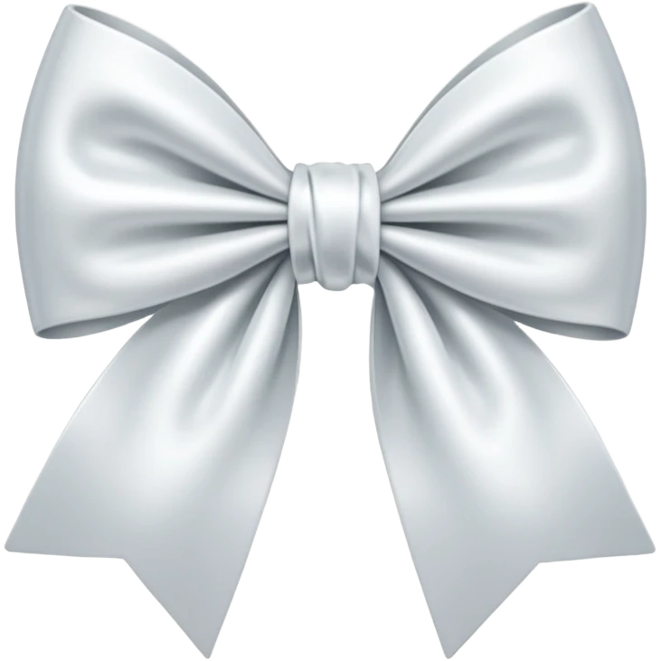 I need white color bow emoji emoji