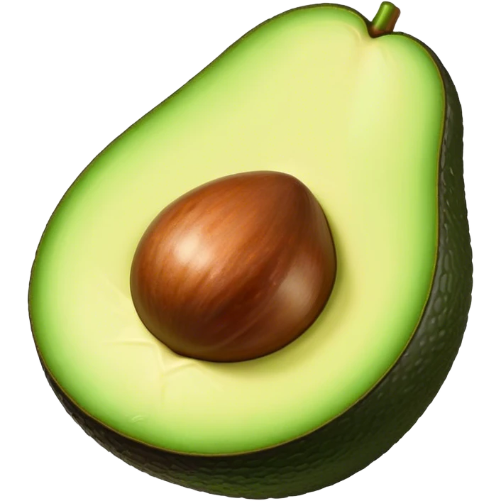aguacate con labios grandes  emoji