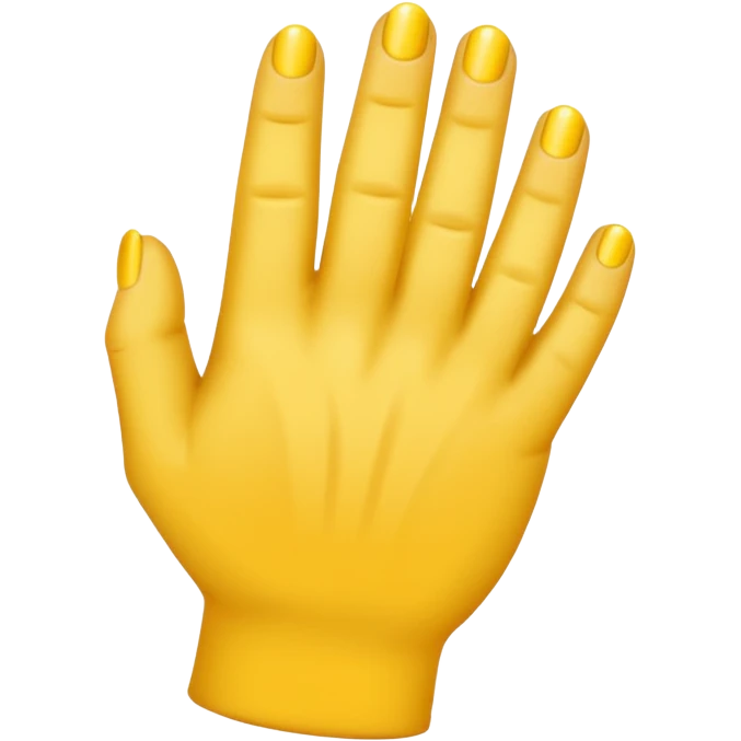 Yello ring finger emoji