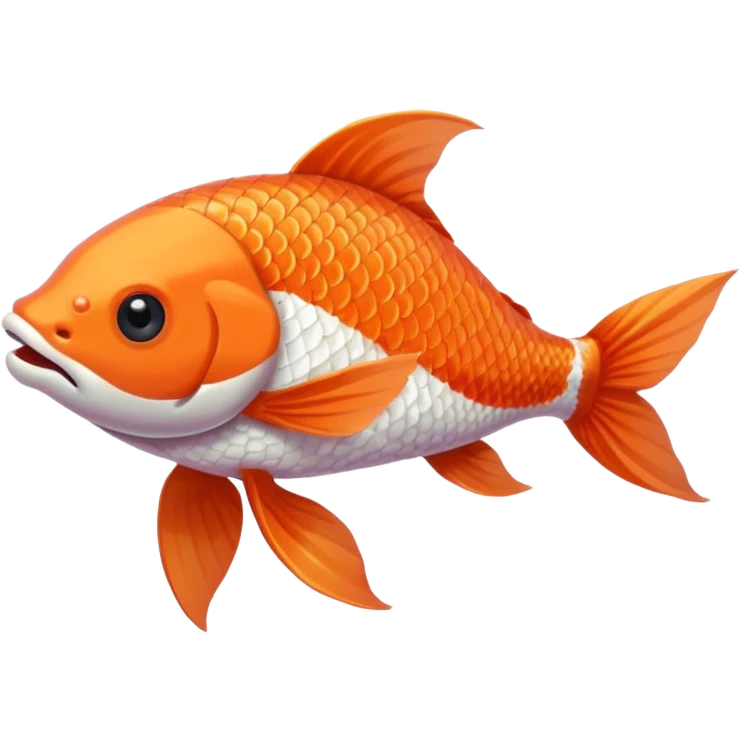 peixe koi rosa emoji