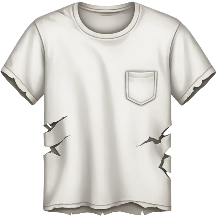 ripped shirt emoji