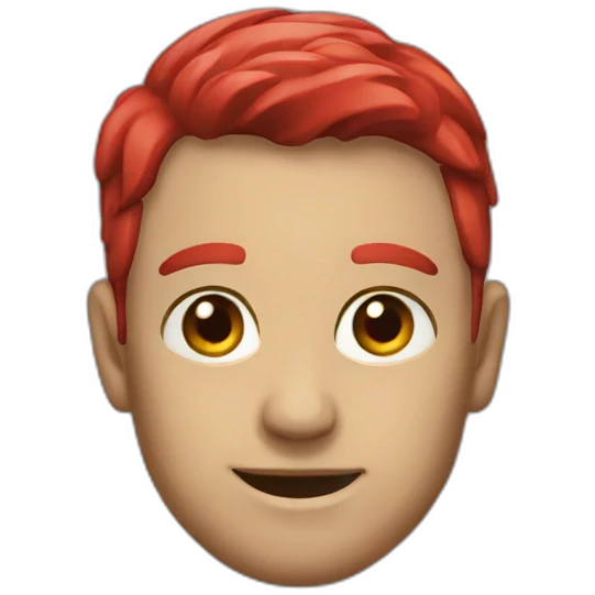 red r emoji