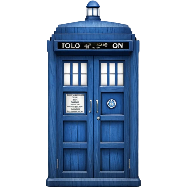 Tardis  emoji