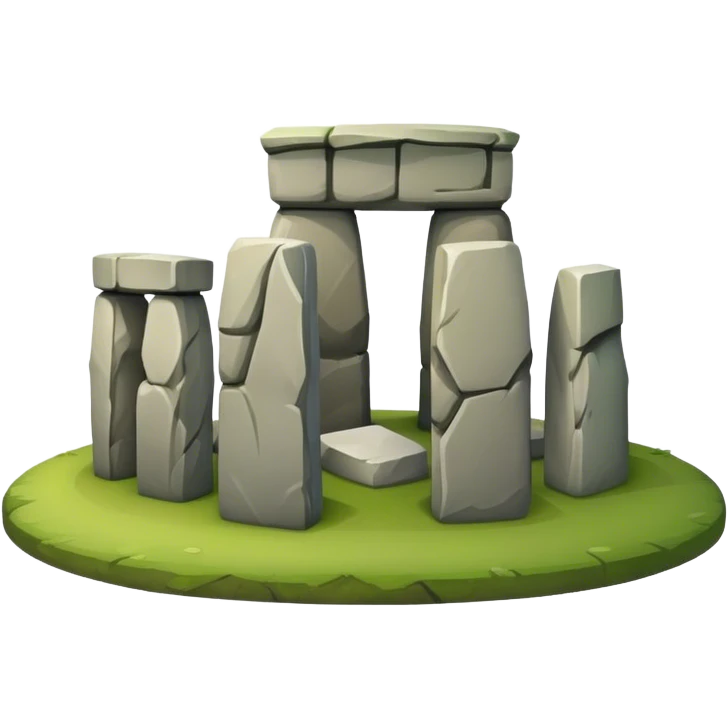 Cinematic Realistic Stonehenge Emoji emoji