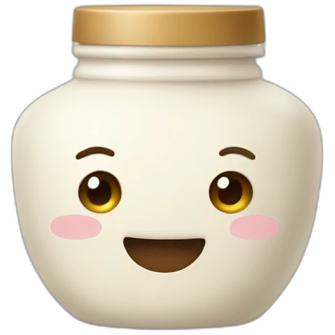 cream pot emoji