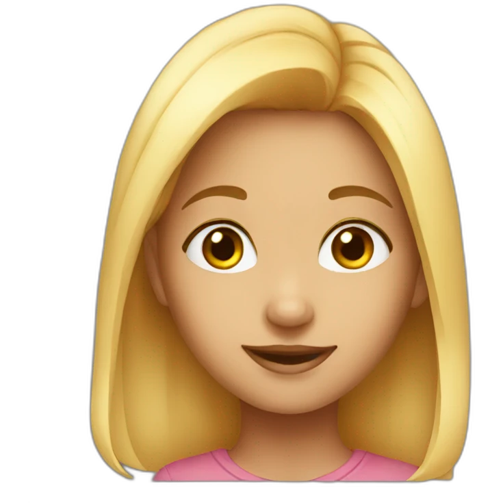 cute girl emoji
