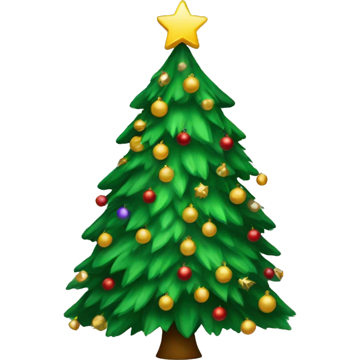 Christmas tree emoji