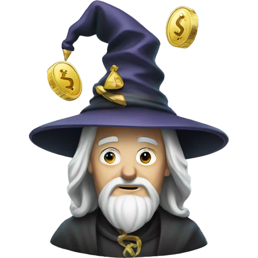 Money wizard  emoji