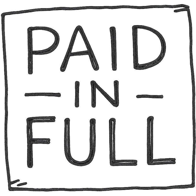 PAID IN FULL emoji