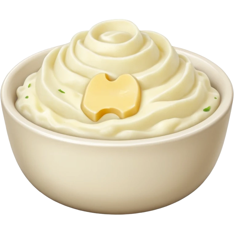 Delicious Mashed potatoes emoji