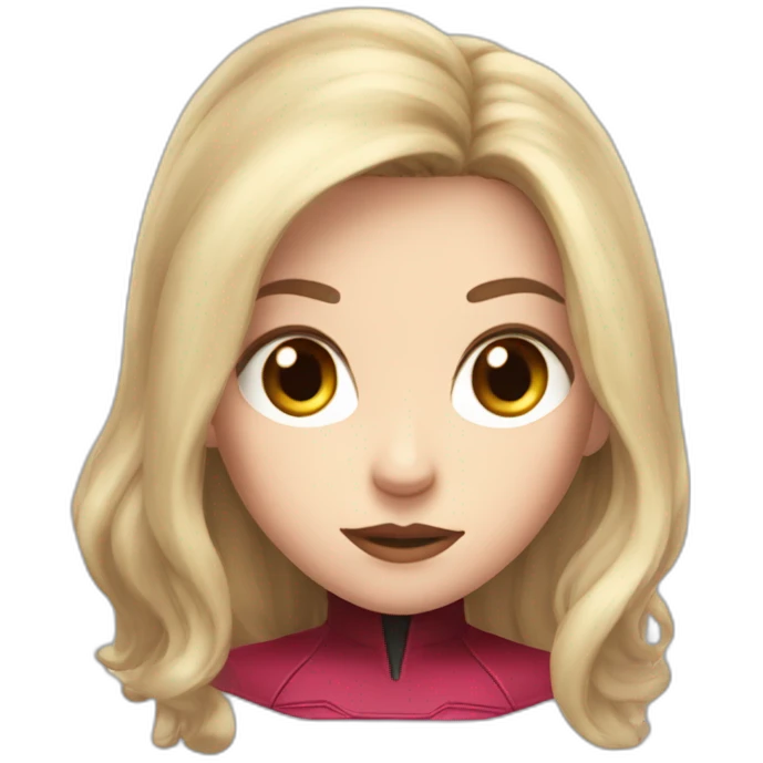Marvel Wanda Maximoff head emoji