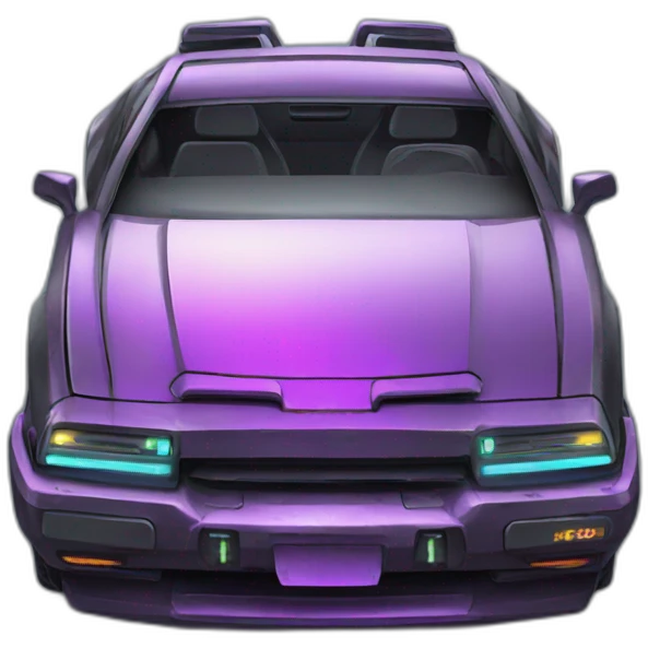 Cyberpunk car  emoji