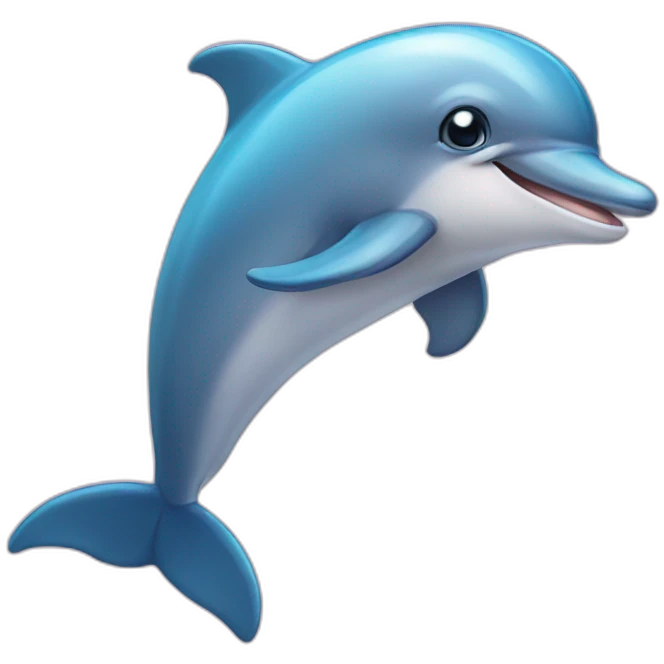 cute dolphin emoji